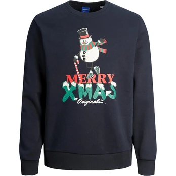 Megztinis vyrams, Mėlyna, JORXMAS SWEAT CREW
