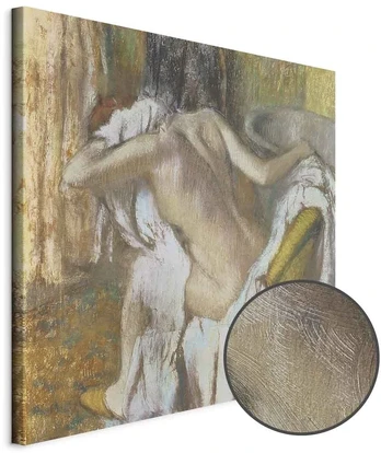 Paveikslas Edgar Degas - Besišluostanti moteris