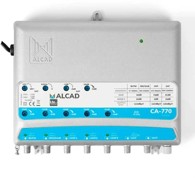 ir tt wielozakresowy ALCAD CA-770 24V VHF UHF SAT