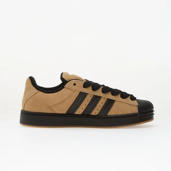 adidas Superstar St Cardboard/ Core Black/ Gum4 45 - Dydis 41 (KI4209 Laisvalaikio batai)