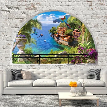 Artgeist Lipnus fototapetas - Window in Paradise 441x315