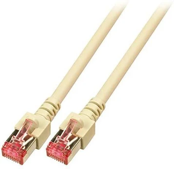 EFB Patchcord, Cat.6, S/FTP, PIMF, 10m, pilka (K5510.10)