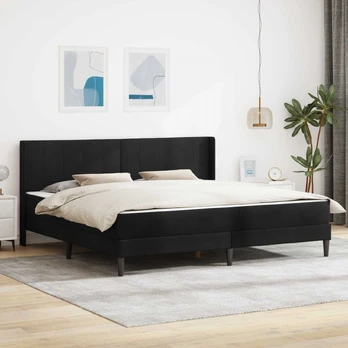 Lovos rėmas Juodas 200 x 200 cm Aksomas
