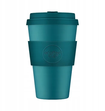 Ecoffee cup Puodelis išsinešimui Ecoffee Cup* Solid Colours Bay of Fires 350ml – Žalias