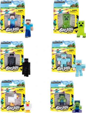 Goo Jit Zu - Minecraft Minis S4,1 pcs (43223)