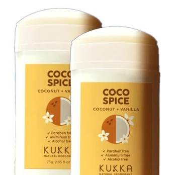 Dezodorantas Kukka 100% natūralus, 2 vnt.