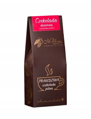 M.Pelczar Chocolatier Tikras juodasis geriamasis šokoladas 200 g