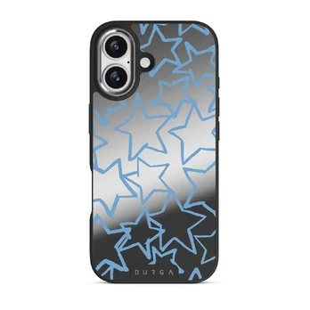 Stardust - iPhone 17 Case, Elite Mirror Dark (MagSafe) / Silver