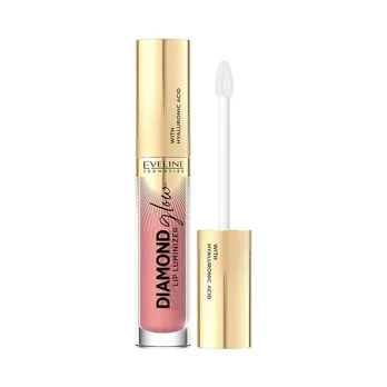 Lūpų blizgis Eveline Cosmetics Diamond Glow Lip Luminizer 04 Raspberry Sorbet, 4.5 ml