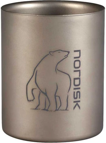 Nordisk Titanium Mug 450 ml titaninis puodelis