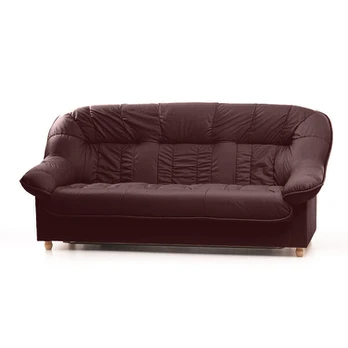 Sofa Aleksandra 3S N, tamsiai raudona