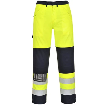 Apsauginės kelnės Portwest Multi-Norm, geltonos, L