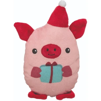 Kalėdinis žaislas - Trixie Xmas pig, pliušinis, 19 cm