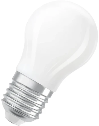 OSRAM LED kriaušės formos matinė 250lm 1,8W/830 (25W) E27 reguliuojama