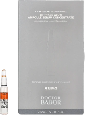 Babor Bi-Phase Glow Ampoule Serum Concentrate, 14 ml