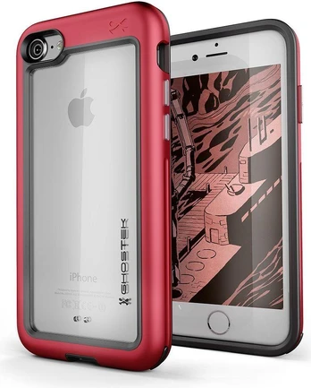 Ghostek Dėklas Atomic Slim Apple iPhone 7 8 raudona