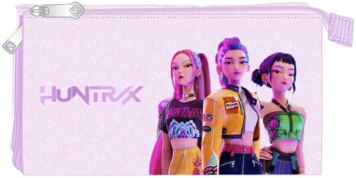 Safta Demon Hunters Kpop Iconic triple pencil case