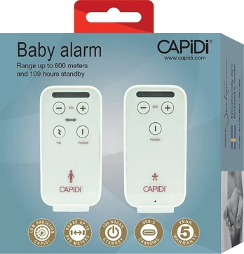Mobili auklė CAPiDi Baby Alarm Pearl 2.0