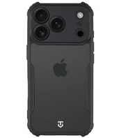 Dėklas Tactical Quantum Stealth Cover for Apple iPhone 17 Pro Clear/Juodas