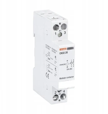Lovato Electric Modulinis kontaktinius 32A 2Z 0R ritė 24VAC/DC (CN3220024)