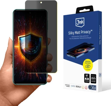Xiaomi Redmi Note 9 Pro 4G - 3mk Silky Matt Privacy