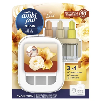 Elektrinis oro gaiviklis Ambi Pur 3Volution Gold Orchid, 20 ml