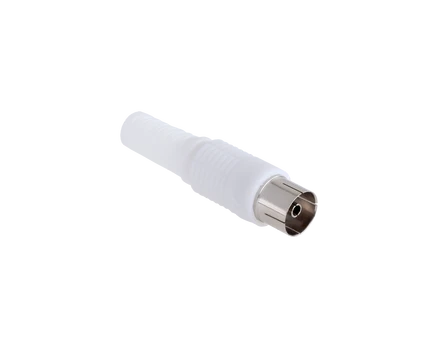 Cabletech TV antenos lizdas kabeliui Baltas