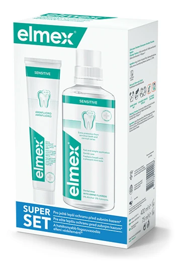 Elmex Sensitiv e sensitive tooth care set Unisex