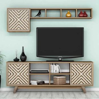 İnci - Walnut, Cream