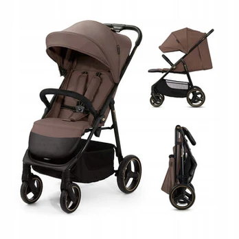 Sportinis vežimėlis Kinderkraft Trig 3 Brown