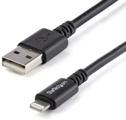 Laidas StarTech, USB/Apple Lightning, 3 m, juoda kaina