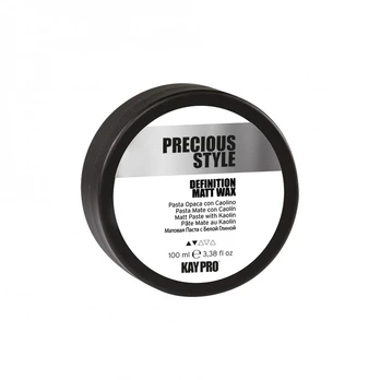 KAY PRO PRECIOUS STYLE DEFINITION MATT plaukų vaškas, 100 ml