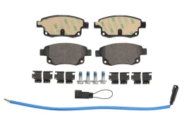 BRECK 24486 00 702 10 Brake pad set kaina