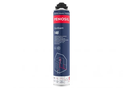 Putos montažinės Penosil GUNFOAM 146, universalios, 750ml