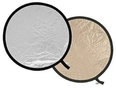 Manfrotto reflector 95cm, sunlite/softsilver (LA-3828) | LL LR3828 kaina