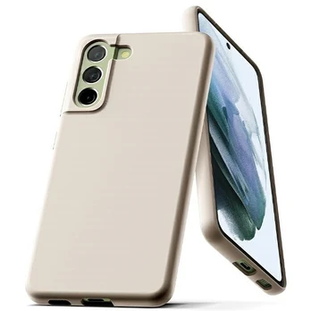 Dėklas Mercury Silicone iPhone 15 Pro Max 6,7" smėlio spalva |stone