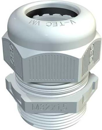 OBO Bettermann OBO Kabelverschraubung V-TEC VM M32 lichtgrau