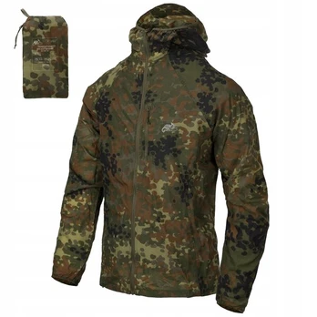Vyriška žieminė striukė, Helikon-Tex, TRAMONTANE WindPack, Flecktarn