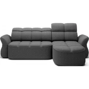 Kampinė sofa Beneth, Pilka kaina