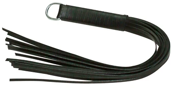 Zado Leather Flogger 45cm botagas seksui kaina