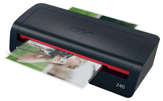 GBC 240 Home Office Laminator A4, 400 mm/min, Black/Red