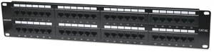 „Intellinet Network Solutions Patch panel“ 19 colių 2U 48x RJ-45 UTP Cat.5e (513579) kaina