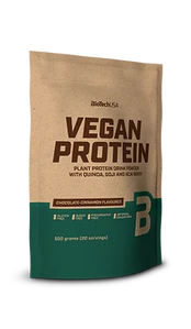 Biotech Vegan Protein 500g. (Bananų skonis)