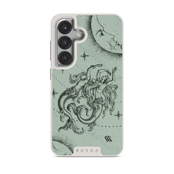 Virgo - Samsung Galaxy S25 Plus Case, Elite Light (Magnetic) / Silver / Turquoise