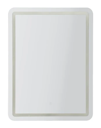 Sieninis veidrodis Simple, su LED apšvietimu, 60 × 80 × 3,5 cm
