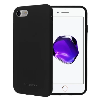So Seven Apple iPhone 7/8/SE/SE 2022 Smoothie silikoninis dėklas Black