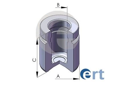 Stūmoklis, stabdžių apkaba ERT 151256C