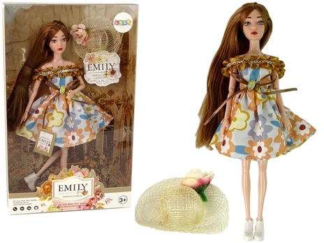Lėlė Lean Toys Emily Fashion & Classical, 30 cm