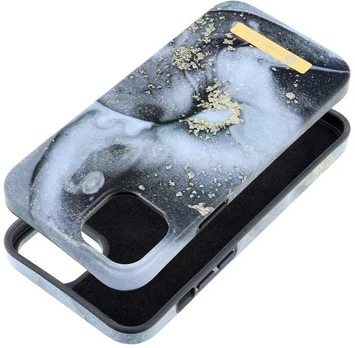 FORCELL F-PROTECT Mirage case compatible with MagSafe for IPHONE 14 Plus marble mist