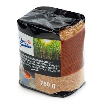 Nerafinuotas cukranendrių cukrus DANSUKKER, 750 g